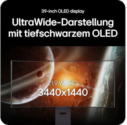 LG Ultragear 39GX900A-B 39" Curved OLED Gaming Monitor UWQHD 240Hz 0,03ms FreeSync Premium Pro