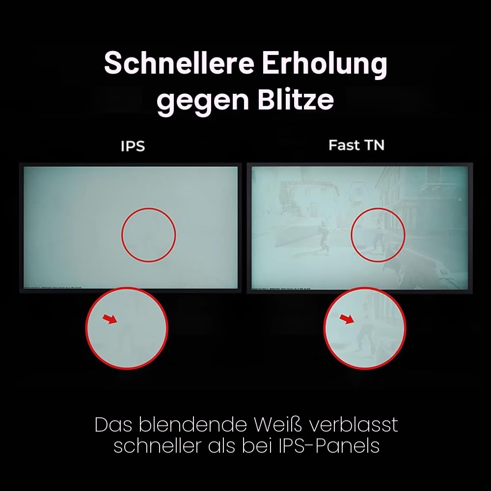 BenQ Zowie XL2566X+ 24 Zoll 400Hz Gaming Monitor Fast TN DyAc2 FHD Esports HDMI DisplayPort