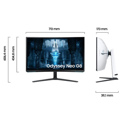 Samsung Odyssey Neo G8 32 Zoll 4K Gaming Monitor 240Hz VA-Panel Mini-LED FreeSync Premium Pro 1ms