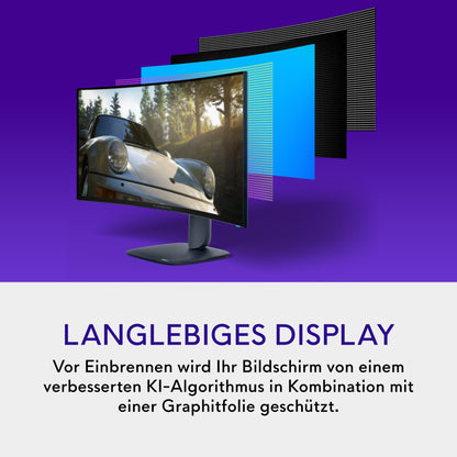 Alienware AW3425DW 34" Curved Gaming Monitor WQHD OLED 240Hz 3440x1440 QD-OLED 1800R G-SYNC