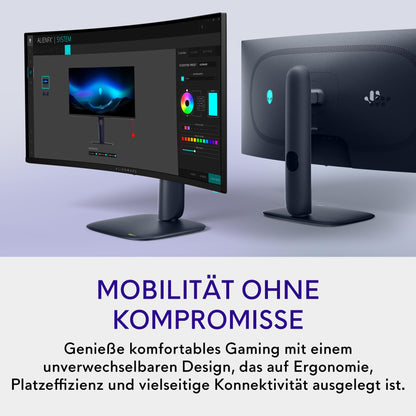 Alienware AW3425DW 34" Curved Gaming Monitor WQHD OLED 240Hz 3440x1440 QD-OLED 1800R G-SYNC