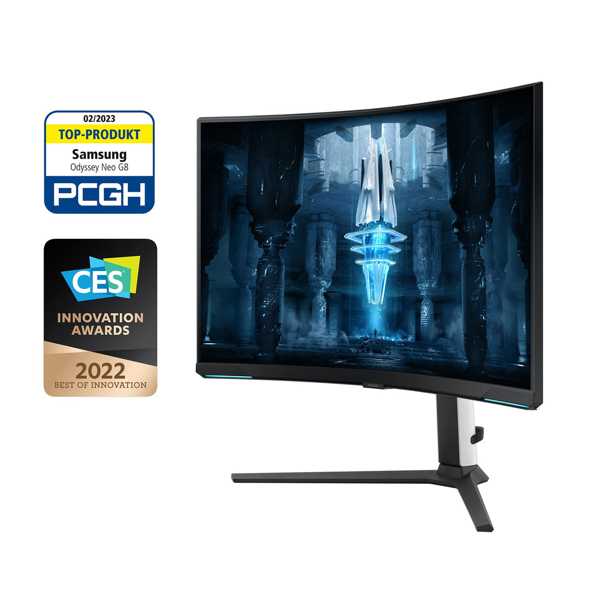Samsung Odyssey Neo G8 32 Zoll 4K Gaming Monitor 240Hz VA-Panel Mini-LED FreeSync Premium Pro 1ms
