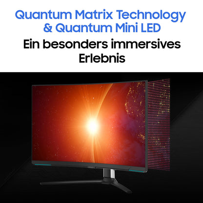 Samsung Odyssey Neo G8 32 Zoll 4K Gaming Monitor 240Hz VA-Panel Mini-LED FreeSync Premium Pro 1ms