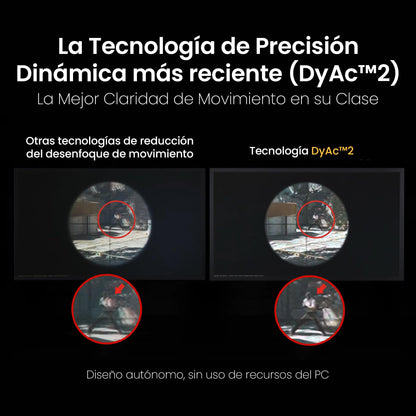 BenQ Zowie XL2566X+ 24 Zoll 400Hz Gaming Monitor Fast TN DyAc2 FHD Esports HDMI DisplayPort
