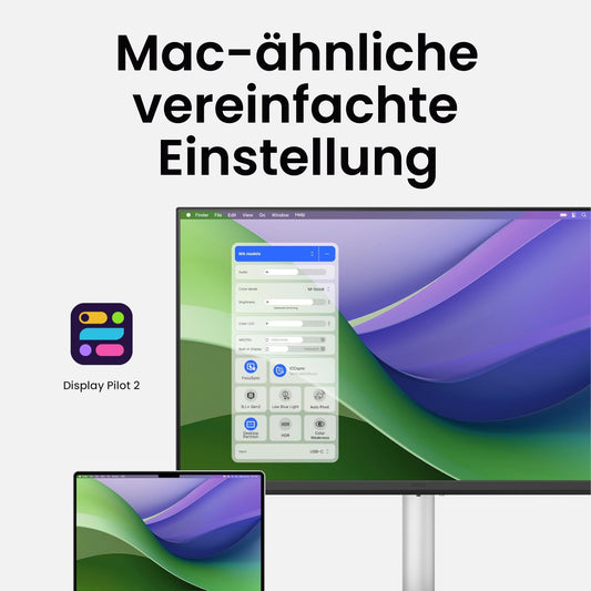 BenQ MA320U 32 Zoll 4K Monitor USB-C MacBook Pro/Air 90W P3-Farbraum Höhenverstellbar