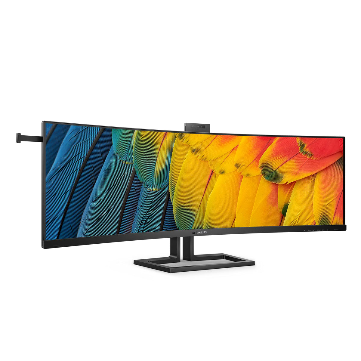PHILIPS 45B1U6900CH 45" DQHD Curved Monitor 5120x1440 USB-C 100W 5MP Webcam RJ45
